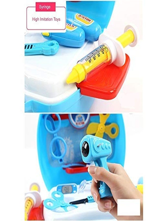 VikriDA Kids Choice 19 Pieces Junior Doctor's Bring Along Medical Clinic Suitcase Set - Image 5